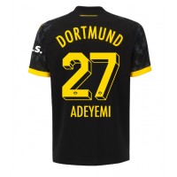 Borussia Dortmund Karim Adeyemi #27 Bortatröja 2023-24 Korta ärmar